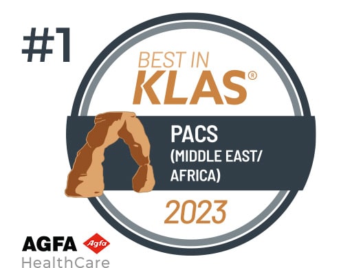 Agfa HealthCare winner of 2023 Best in KLAS award